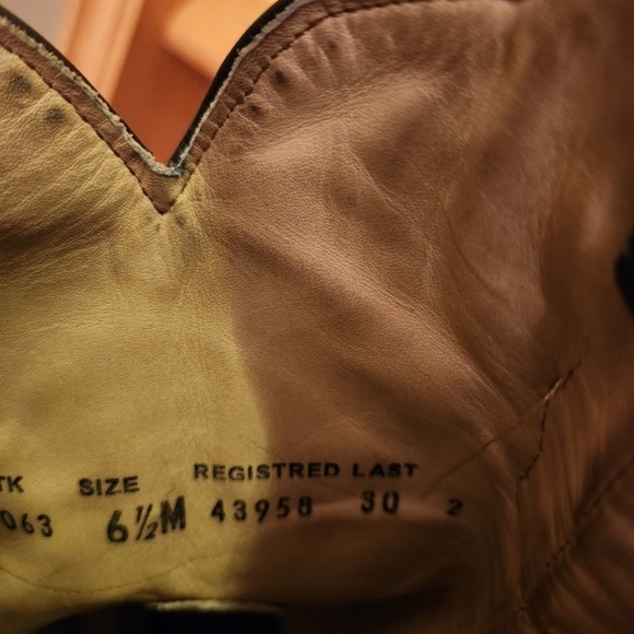 Womens Corral Leather Cango Tobacco Laser Woven Western Boots Size 6.5 M - Picture 5 of 6